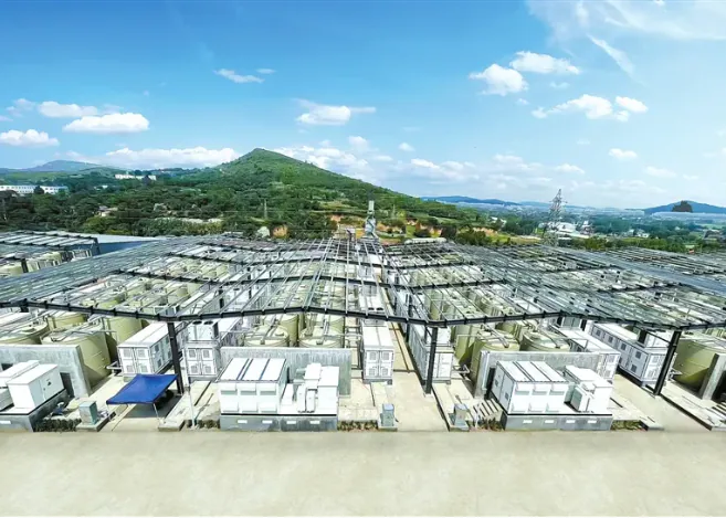 平顶山 24 MW/96 MWh全钒液流储能电站全景